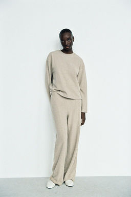 SOFT STRAIGHT-LEG TROUSERS - Zara фото 32