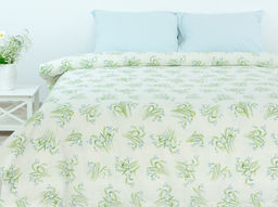 21С65-ШР/у/уп 210*220 КПБ "Подснежники" цв. 1 рис. 1083