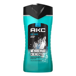 AXE гель д/душа и шампунь 250мл Айс чилл