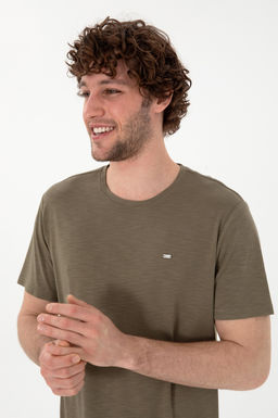 Erkek Regular Fit Bisiklet Yaka Modal Vizon Basic Ti__rt Sepette S_rpriz _ndirim - U.s. polo assn фото 2