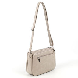 Женская сумка через плечо с тремя отделениями 87008 Хаки - Cidirro фото 3