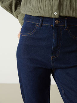 Mom Fit Kad?n Jean Pantolon