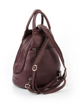 LACCOMA рюкзак Кэрри-Y2005-бордовый эко кожа хлопок фото 4