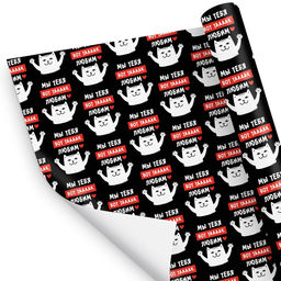 Цена за 10 шт. Бумага упаковочная глянцевая «Мы тебя любим», 50×70 см