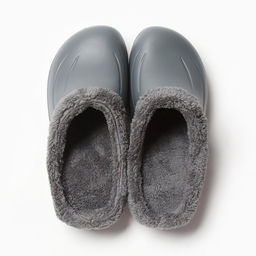 Галоши-сабо женские утепленные "Монтана" цвет серый, размер 41