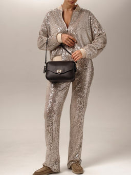 Сумка через плечо Azaro 3684 темно-коричневая