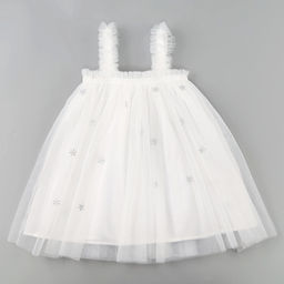 Карнавальный костюм новогодний «Снежинка», платье, ободок, рост 116-122 см