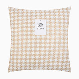 Наволочка декоративная Этель Trend 43х43 см , цвет бежевый, 100 % полиэстер  фото 9