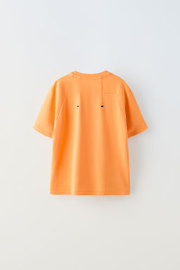 SPORTY T-SHIRT WITH TEXTURED NUMBERS - Zara фото 2