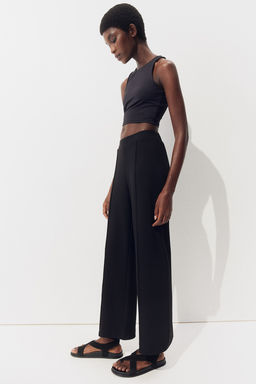 Pantalon de punto con raya - H&m фото 4