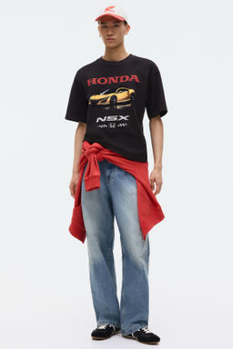 Camiseta estampada Loose Fit - H&m фото 4