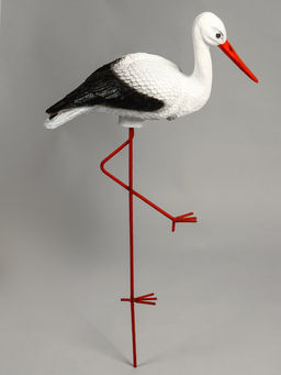 Садовая фигура из полистоуна «Аист», 75×51×17 см