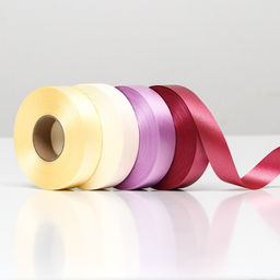 Цена за 4 шт. Лента для декора и подарков, МИКС Cotton (32,17,10,11), 2 см х 45 м