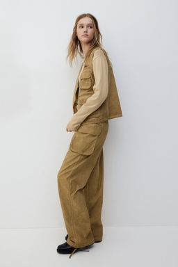 Jersey corto en punto fino - H&m фото 3