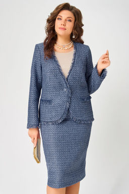 Костюм FITA 4055 бежево-синий - Anastasia mak фото 4