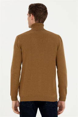 Мужской легкий свитер цвета хаки - U.s. polo assn фото 12