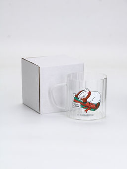 Кружка новогодняя стеклянная «Тепла и уюта», 650 мл