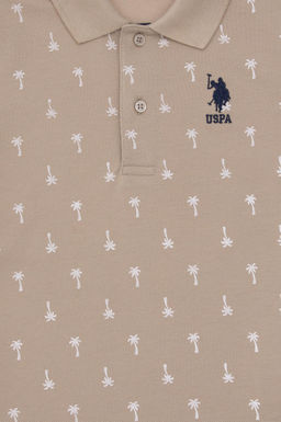 Erkek _ocuk Polo Yaka A__k Haki Ti__rt Sepette S_rpriz _ndirim - U.s. polo assn фото 4