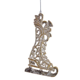 Украшение новогоднее "Коньки" L9 W1 H17 см, 3 в.