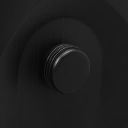 Бак для душа, 150 л, пластиковый, с крышкой, с резьбой под кран, чёрный