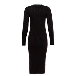 Платье женское миди MIST Knitwear, чёрное, размер 46