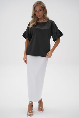 Блузка Луана (чёрный) - Эльза фото 8