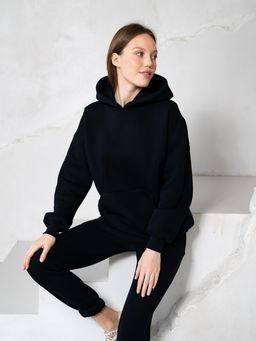 теплый Костюм футер 3-х нитка НАЧЕС,темно-синий - Binita фото 5