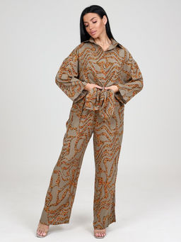 077 ЖЕНСКИЙ КОСТЮМ (брюки) (Серый) - А-дина фото 3