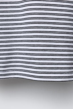 STRIPED CUT-OUT T-SHIRT - Zara фото 4