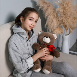 Мягкая игрушка «Медведь Саша», тёмный, 47 см