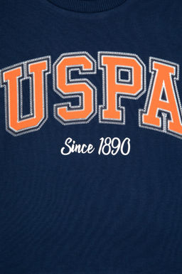 Erkek _ocuk A__k Lacivert Pijama Tak_m_ Sepette S_rpriz _ndirim - U.s. polo assn фото 4