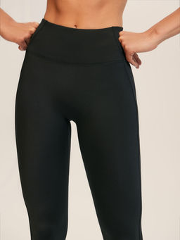 Леггинсы 7/8 с широким поясом - NEVERLATE фото 3