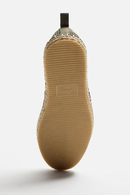 KNITTED FABRIC ESPADRILLES - Zara фото 6