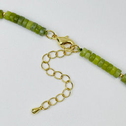 Чокер из Серпентинита "Змеевик" 38 см +