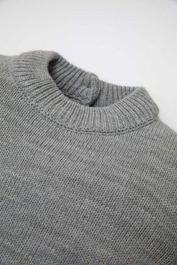 Платье с длинными рукавами для маленьких девочек - Defacto фото 2