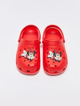 Minnie Mouse Patch Detayl? K?z ?ocuk Plaj Sandaleti - Waikiki фото 3