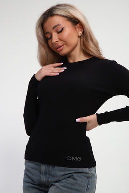 Лонгслив женский облегающий со швом ЛГ-03