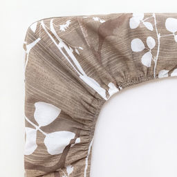 Простыня на резинке Этель Кремовое утро 140х200х25+-2см  фото 3