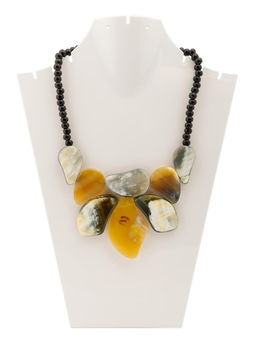 Украшение колье из рога № Р-240