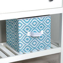 Короб для хранения Доляна Лагуна, 272727 см, бирюзовый  фото 7