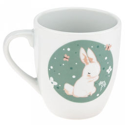 Кружка фарфоровая Bunny 200мл, д7,5см, h8,5см, форма Челси (Беларусь) - Домашняя мода фото 2