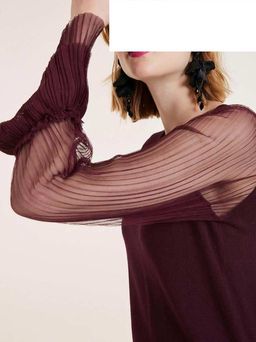 Пуловер, бордовый - Ashley brooke фото 5