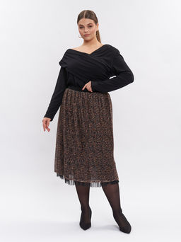 Юбка плиссированная UB25109LEO01 - Артесса фото 8