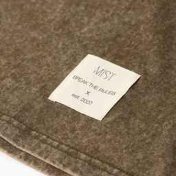 Футболка мужская MIST из вареного хлопка, зеленый, р-р M