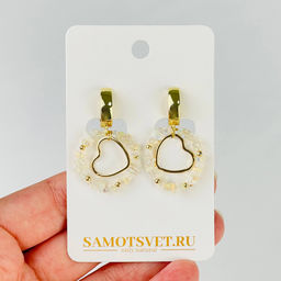 Серьги из Опала