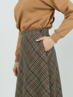 юбка А-силуэта в составе шерсть - Трика фото 6