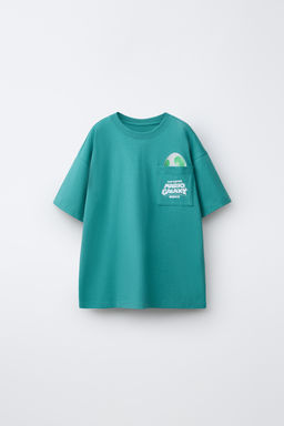 CAMISETA YOSHI SUPER MARIO BROS   NINTENDO / Verde azul