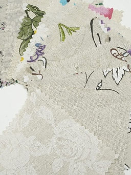 Комплект образцов "Полулен ПОЭМА, ш.1.5м, лен-30%, хлопок-70%"