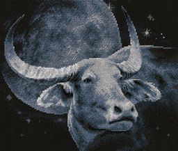 Набор для вышивания PANNA J-7219 Буйвол 29.5 х 23.5 см