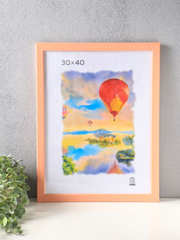 Рамка для фото 30×40 см,, FIBO, мдф, пластиковый экран, коралл